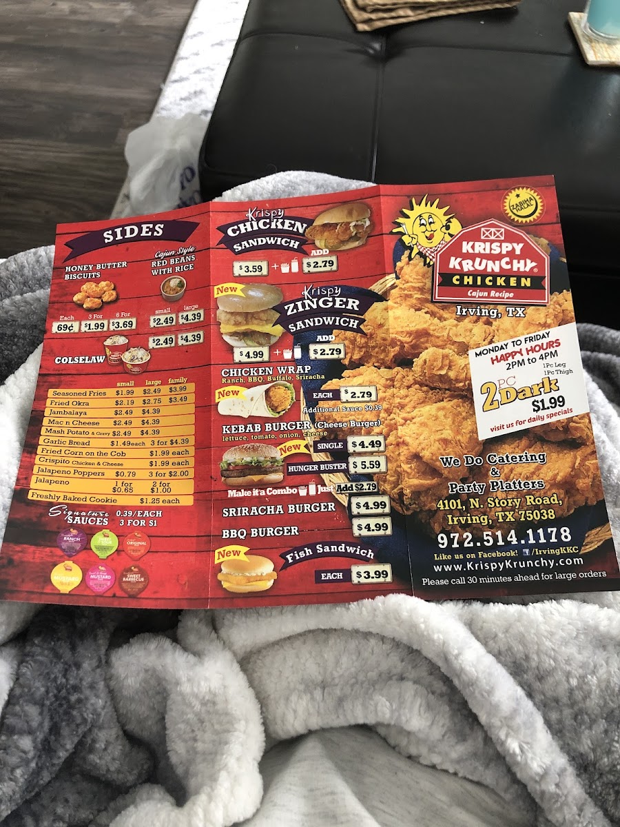 Krispy Krunchy Chicken HALAL Menu - Image 6